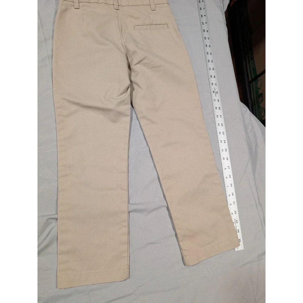 Girls School Uniform Lot 5 Pc Khaki Pants Children's Place Polo Size 7-10